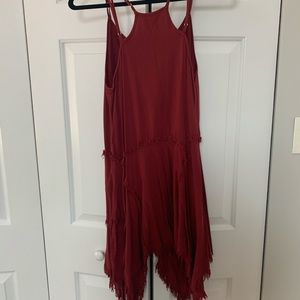 Free People Red Midi Dress